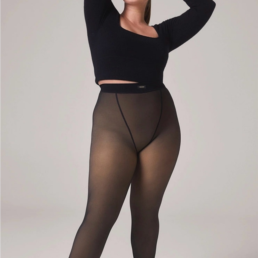 NWOT Noosh Fleece-Lined Tights - S/M